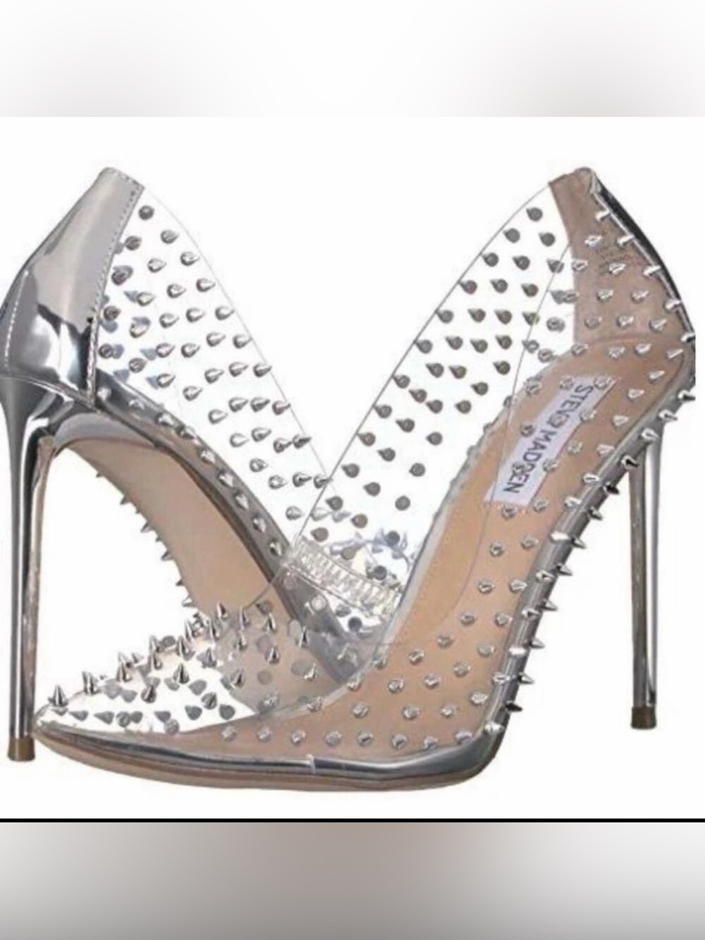 Steve-madden Women's Silver and Silver Courts